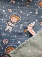 serviette maternelle cosmonautes